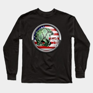 American Football Reptile Long Sleeve T-Shirt